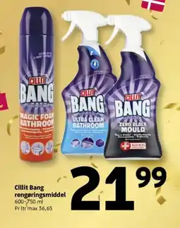 Løvbjerg Cillit Bang rengøringsmiddel tilbud