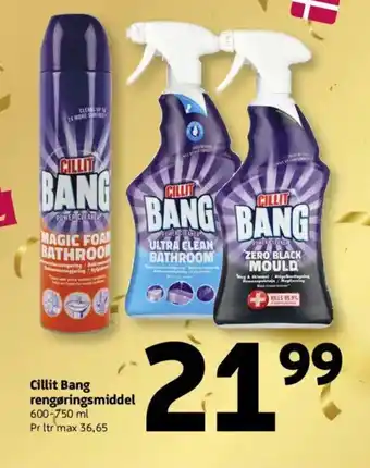 Løvbjerg Cillit Bang rengøringsmiddel tilbud