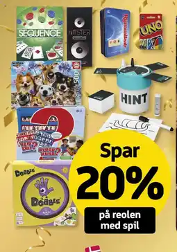 Løvbjerg På reolen med spil tilbud