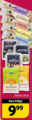 Løvbjerg Færdigdej el. toppings tilbud