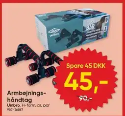 BigDollar Armbøjnings- håndtag tilbud