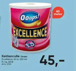 BigDollar Ooops! Køkkenrulle tilbud