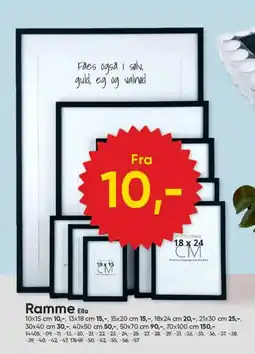 BigDollar Ella Ramme tilbud