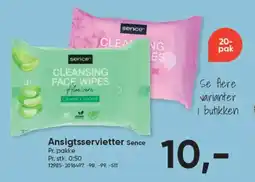 BigDollar Sence Ansigtsservietter tilbud