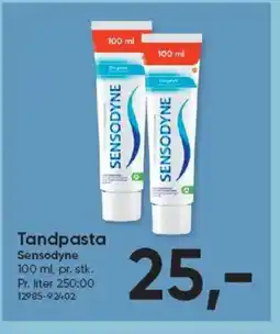 BigDollar SENSODYNE Tandpasta tilbud