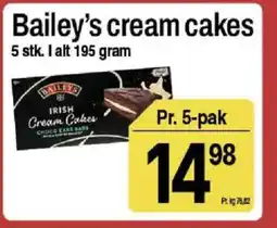 ABC Lavpris Bailey's cream cakes tilbud