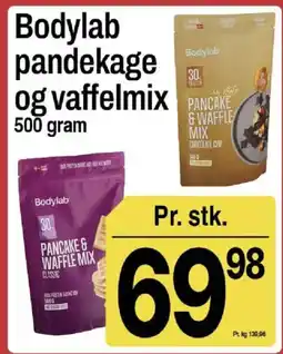 ABC Lavpris Bodylab pandekage og vaffelmix tilbud
