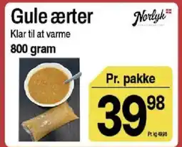 ABC Lavpris Gule ærter tilbud