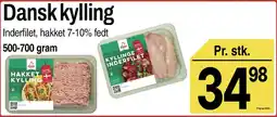 ABC Lavpris Dansk kylling tilbud
