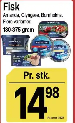 ABC Lavpris Fisk Amanda, Glyngøre, Bornholms tilbud