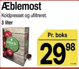 ABC Lavpris Æblemost tilbud