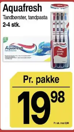 ABC Lavpris Aquafresh Tandbørster, tandpasta tilbud