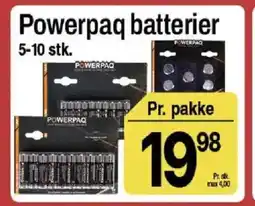 ABC Lavpris Powerpaq batterier tilbud