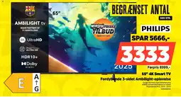 Power PHILIPS 65" 4K Smart TV 65PUS810012 tilbud