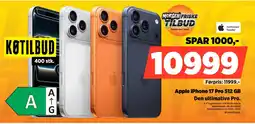 Power Apple iPhone 17 Pro 512 GB IP17PR512GDBL tilbud