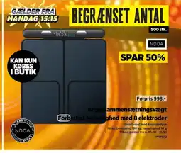 Power NOOA Kropssammensætningsvægt PHYSIQ tilbud