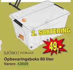 Harald Nyborg Opbevaringsboks 80 liter tilbud