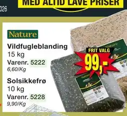 Harald Nyborg Solsikkefrø tilbud