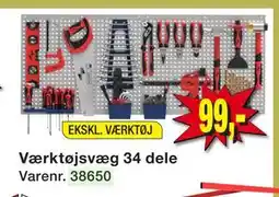 Harald Nyborg Værktøjsvæg 34 dele tilbud