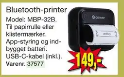 Harald Nyborg Bluetooth-printer tilbud