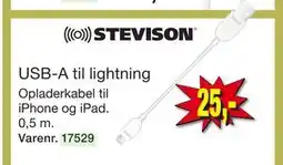 Harald Nyborg USB-A til lightning tilbud