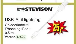 Harald Nyborg USB-A til lightning tilbud