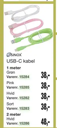 Harald Nyborg USB-C kabel tilbud