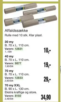 Harald Nyborg Affaldssække tilbud