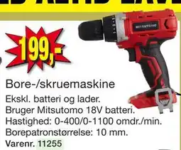 Harald Nyborg Bore-/skruemaskine tilbud