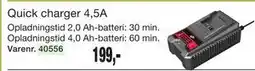 Harald Nyborg Quick charger 4,5A tilbud
