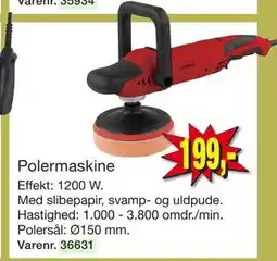 Harald Nyborg Polermaskine tilbud
