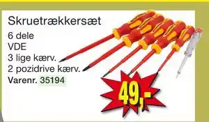 Harald Nyborg Skruetrækkersæt tilbud