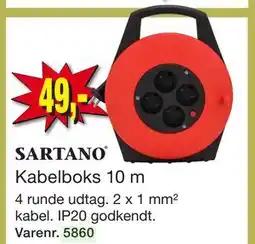 Harald Nyborg Kabelboks 10 m tilbud