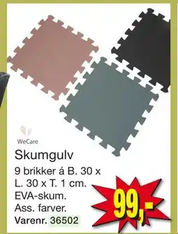 Harald Nyborg Skumgulv tilbud