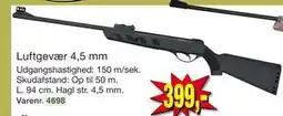 Harald Nyborg Luftgevær 4,5 mm tilbud