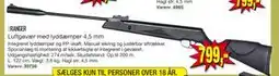 Harald Nyborg Luftgevær med lyddæmper 4,5 mm tilbud