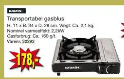 Harald Nyborg Transportabel gasblus tilbud