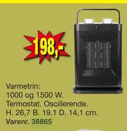 Harald Nyborg Varmeblæser tilbud