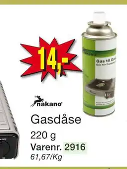 Harald Nyborg Gasdåse tilbud