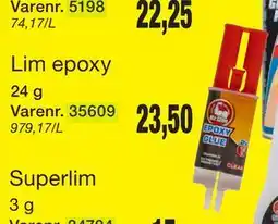 Harald Nyborg Lim epoxy tilbud