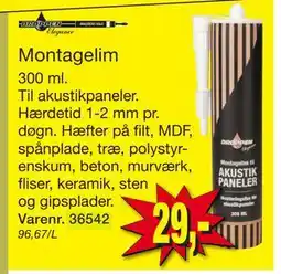 Harald Nyborg Montagelim tilbud