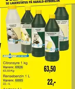 Harald Nyborg Rensebenzin 1 L tilbud