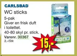 Harald Nyborg WC sticks tilbud