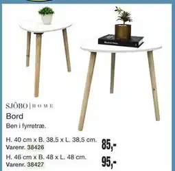 Harald Nyborg Bord tilbud