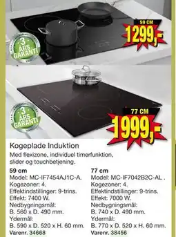 Harald Nyborg Kogeplade Induktion tilbud