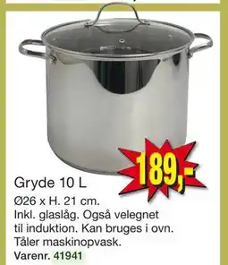 Harald Nyborg Gryde 10 L tilbud
