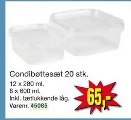 Harald Nyborg Condibøttesæt 20 stk tilbud