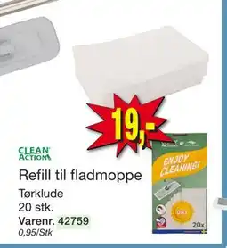 Harald Nyborg Refill til fladmoppe tilbud