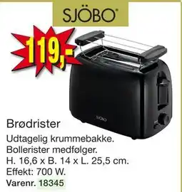 Harald Nyborg Brødrister tilbud