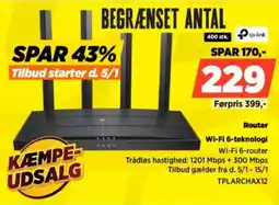 Power Router TPLARCHAX12 tilbud